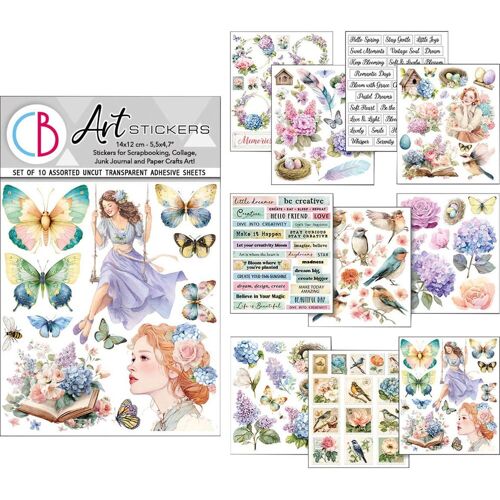 Ciao Bella Art Stickers "Daydreams"