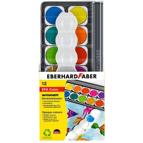 Eberhard Faber Deckfarbkasten - 12 Farben