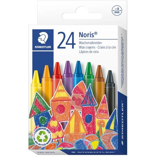 Staedtler Noris Wachsmalkreide - 24 Stück