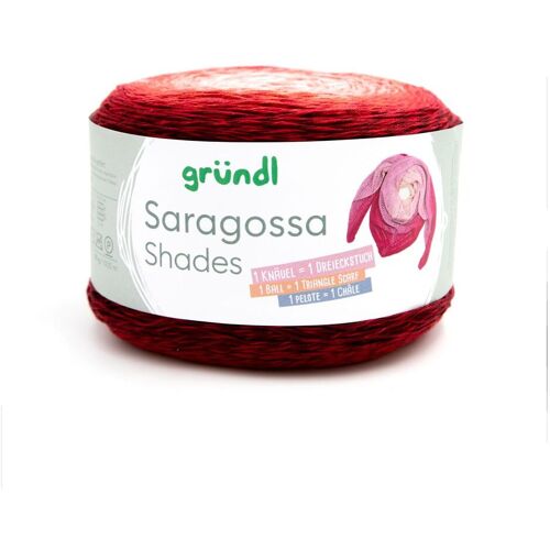 Gründl Saragossa Shades - Feuerrot-Ombré