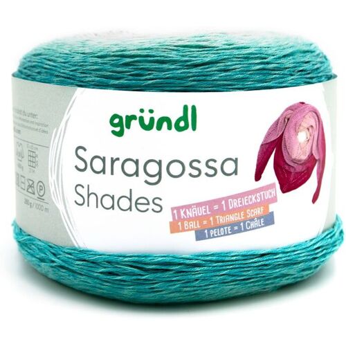 Gründl Saragossa Shades - Türkis/Hellgrau-Ombré
