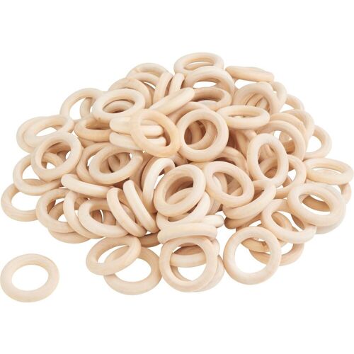 VBS XXL VBS Holzringe, 100, Stück - 30 mm