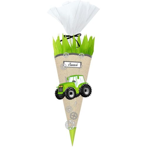 URSUS Schultüten Bastelset "Green & Easy" - Traktor