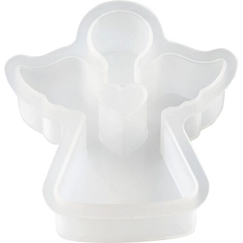 HobbyFun Silikon-Gießform "Engel mit Herz" - Klein