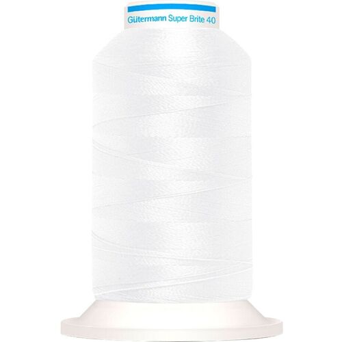 Gütermann creativ Gütermann Super Brite Maschinenstickfaden - 5597 Weiß