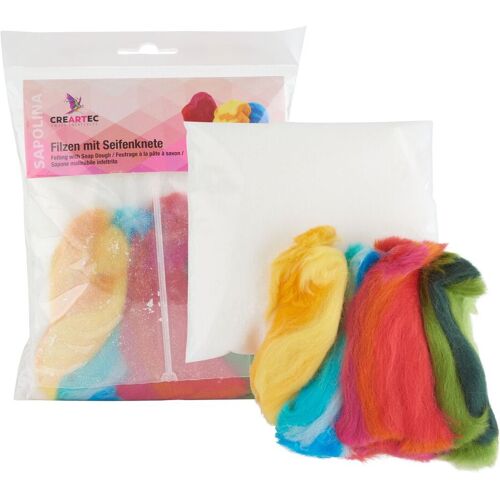 CREARTEC Kreativ-Set "Filzen mit Knetseife"