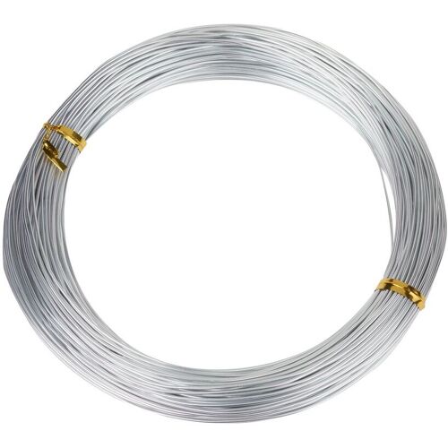 VBS XXL VBS Alu-Draht "Silberfarben" - 1 mm / 40 m