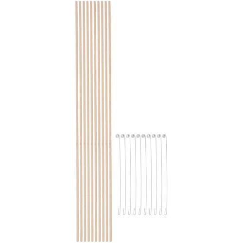 VBS XXL VBS Laternenstäbe mit Spiraldraht, 10 Stück