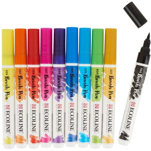 Talens Ecoline Brush Pen Set "10 Farben"