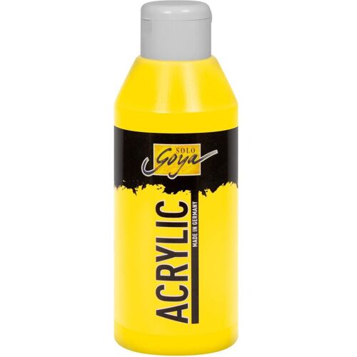 Kreul Künstler Solo Goya Acrylic, 250 ml - Echtgelb-Hell