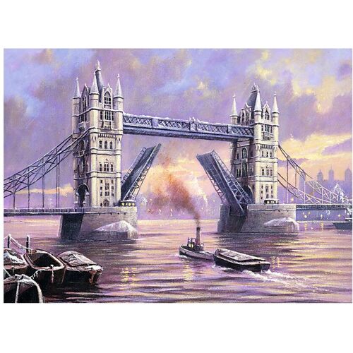 Royal Langnickel Malen nach Zahlen "Tower Bridge", 30 x 40 cm