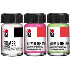 Marabu GLOW IN THE DARK-Set "DREAM" Marabu GLOW IN THE DARK-Set "DREAM"