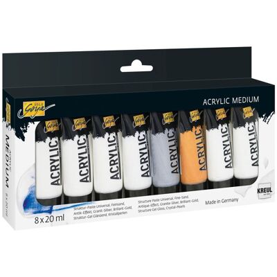Kreul Künstler SOLO GOYA Acrylic Medium 20 ml Tuben 8er Set Kreul Künstler SOLO GOYA Acrylic Medium 20 ml Tuben 8er Set