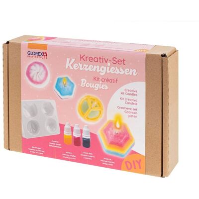 GLOREX Kreativ-Set "Kerzengießen" - Kerzenherstell-Set GLOREX Kreativ-Set "Kerzengießen" - Kerzenherstell-Set