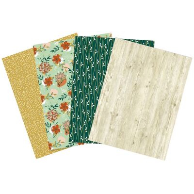 Décopatch Pocket Hot-Foil Collection Mix and Patch "Naturell" Décopatch Pocket Hot-Foil Collection Mix and Patch "Naturell"