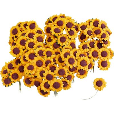 VBS Sonnenblume aus Papier mit Draht VBS Sonnenblume aus Papier mit Draht