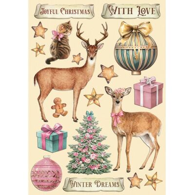 Stamperia Lasercut-Motive "Winter Magic" Stamperia Lasercut-Motive "Winter Magic"