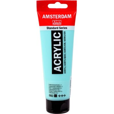 Talens AMSTERDAM Acrylfarbe - Turquoise Green Light Talens AMSTERDAM Acrylfarbe - Turquoise Green Light