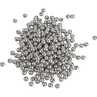 VBS XXL VBS Wachsperlen, Ø 4 mm, 1.000 Stück - Silber VBS XXL VBS Wachsperlen, Ø 4 mm, 1.000 Stück - Silber
