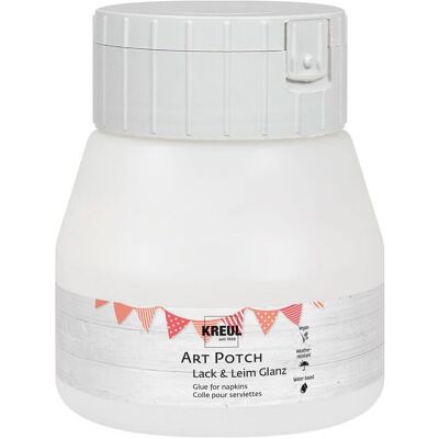 Kreul Kreative KREUL Art Potch Lack & Leim "Glänzend", 265 g / 250 ml Kreul Kreative KREUL Art Potch Lack & Leim "Glänzend", 265 g / 250 ml
