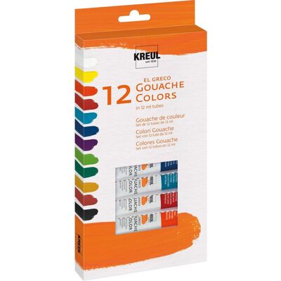 Kreul Künstler KREUL el Greco Gouachefarben-Set Kreul Künstler KREUL el Greco Gouachefarben-Set