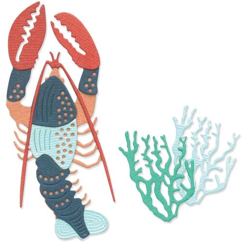 Sizzix Thinlits Stanzschablone "Ocean Critters"
