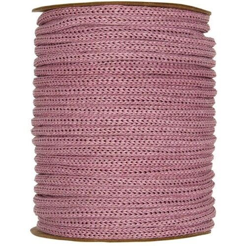 HALBACH Strickschlauch aus Papiergarn, 30m - Altrosa