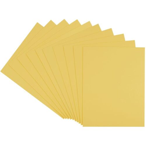 VBS Moosgummi, 2 mm, 10 Stück - Gelb