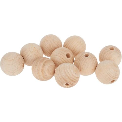 KNORR prandell Holzkugeln, FSC - Ø 30 mm, 10 Stück