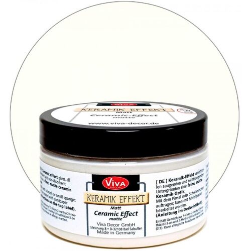 Viva Decor Keramik-Effekt, Altweiß