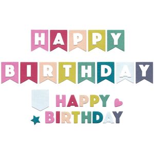 Sizzix - Birthday Bunting - Die-cut stencil Sizzix - Birthday Bunting - Die-cut stencil