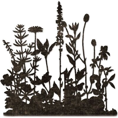Sizzix Thinlits Stanzschablone "Flower Field by Tim Holtz" Sizzix Thinlits Stanzschablone "Flower Field by Tim Holtz"