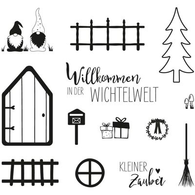 Rayher Clear Stamps "Wichtelwelt" Rayher Clear Stamps "Wichtelwelt"