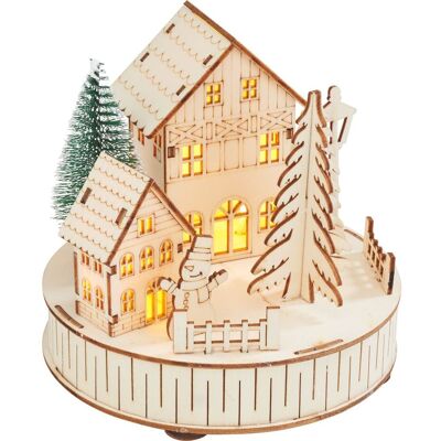 VBS Holzbausatz "Lichterlandschaft mit Häusern", inkl. Beleuchtung VBS Holzbausatz "Lichterlandschaft mit Häusern", inkl. Beleuchtung