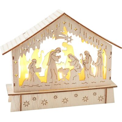 VBS Holzbausatz "Krippe mit LED" VBS Holzbausatz "Krippe mit LED"