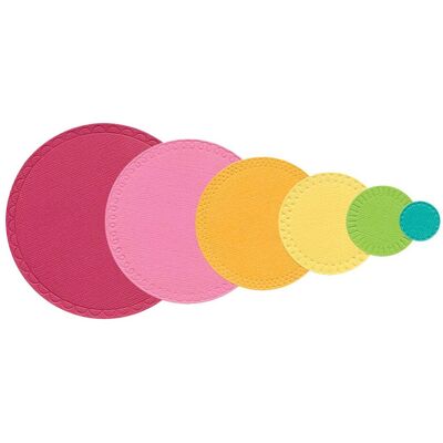 Sizzix Thinlits Stanzschablone "Party Circles by Catherine Pooler" Sizzix Thinlits Stanzschablone "Party Circles by Catherine Pooler"