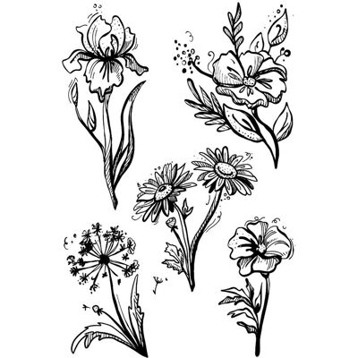VBS Silikonstempel "Blumen" VBS Silikonstempel "Blumen"