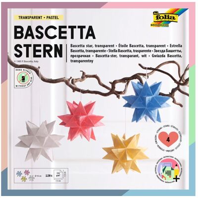 folia Bascetta-Stern Set "Transparent" - Pastell folia Bascetta-Stern Set "Transparent" - Pastell