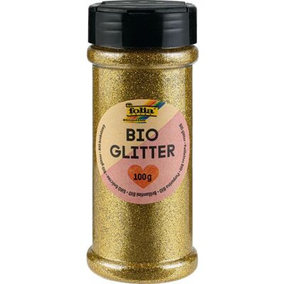 Folia Bio-Glitter - 100g Gold Bastelglitter Folia Bio-Glitter - 100g Gold Bastelglitter