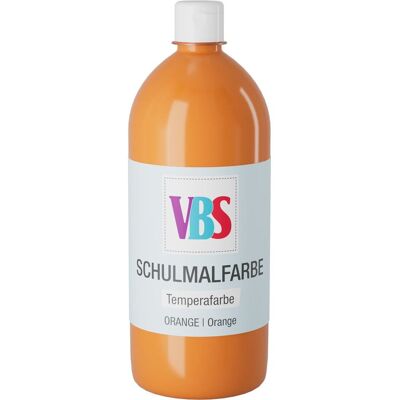 VBS Schulmalfarbe, 1000 ml - Orange VBS Schulmalfarbe, 1000 ml - Orange
