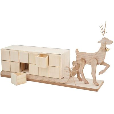 VBS Adventskalender "Rentier mit Schlitten" VBS Adventskalender "Rentier mit Schlitten"