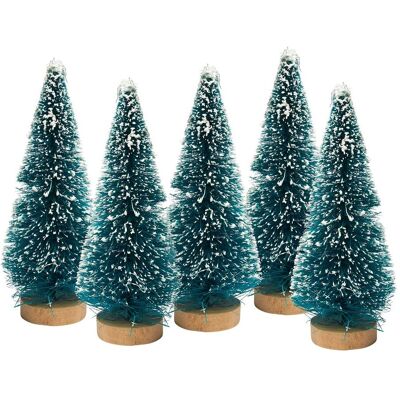 VBS Miniatur-Tannenbaum - 10 cm, 5 Stück VBS Miniatur-Tannenbaum - 10 cm, 5 Stück