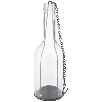 VBS Windlicht "Flasche", Höhe 22 cm VBS Windlicht "Flasche", Höhe 22 cm