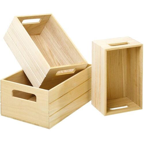 VBS Holzkiste, 3er-Set