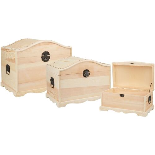 VBS Runddeckeltruhen, 3er-Set