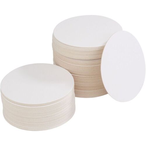 folia Bierdeckel "Rund", 100 Stück