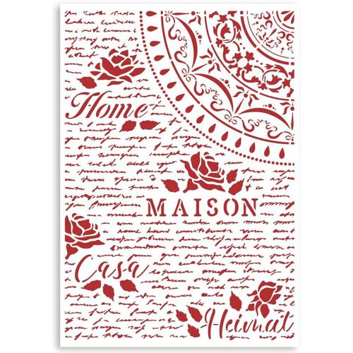 Stamperia Schablone "Casa Granada"