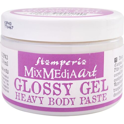 Stamperia "Glossy Gel", Transparent