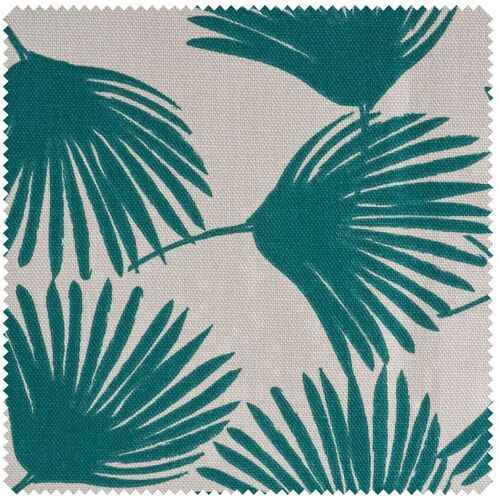 Halbpanama-Stoff "Palmblätter"