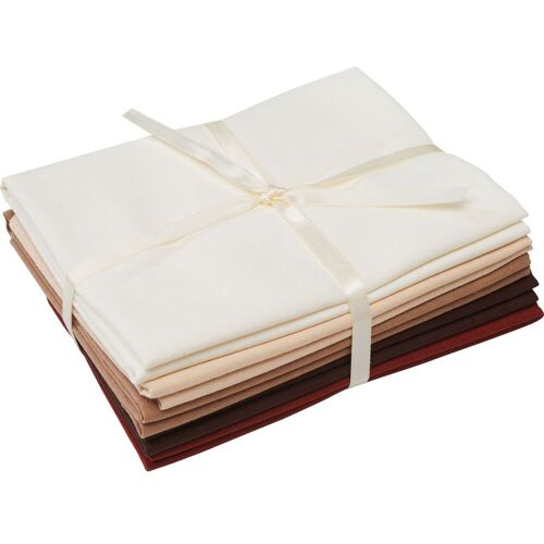 stafil Stoffpaket Patchy Uni "Natur-Braun"